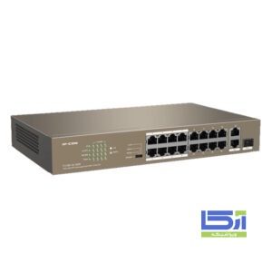سوییچ ۱۸ پورت آی ‌پی ‌کام IP-COM مدل F1118P-16-150W