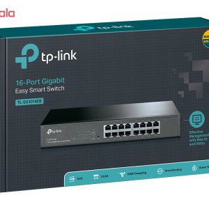 سوییچ 16 پورت تی پی-لینک مدل TL-SG1016DE