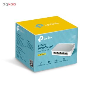 سوییچ 5 پورت تی پی-لینک مدل TL-SF1005D Ver 16.0