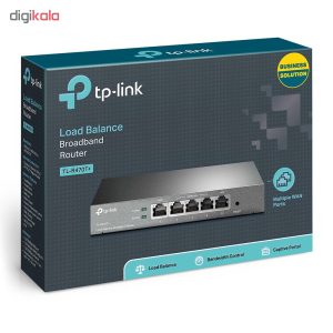 روتر و متعادل کننده پهنای باند تی پی-لینک مدل TL-R470T Plus