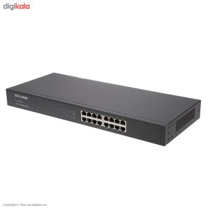 سوییچ 16 پورت گیگابیتی و رکمونت تی پی-لینک مدل TL-SG1016