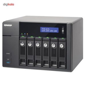 ذخیره ساز تحت شبکه کیونپ مدل TVS-671-i5-8G فاقد هارددیسک