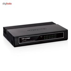 سوییچ 16 پورت مگابیتی و دسکتاپ تی پی-لینک مدل TL-SF1016D