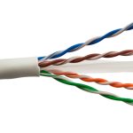 کابل شبکه Cat 5E UTP نگزنس به طول 305 متر