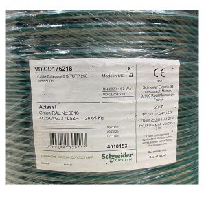 کابل شبکه cat6 SF/UTP اشنایدر اکتاسی مدل VDICD176218