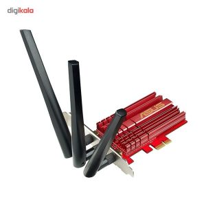 کارت شبکه بی‌سیم، دو بانده و PCI Express ایسوس مدل PCE-AC68