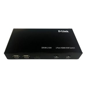 سوییچ 2 پورت KVM دی لینک مدل DKVM-210H