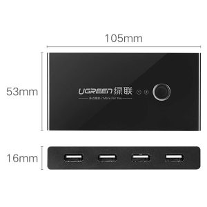 هاب سوئیچ 4 پورت پرینتر یوگرین مدل US216-30768