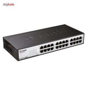 سوییچ 24 پورت غیر مدیریتی و دسکتاپ دی-لینک مدل DES-1024D