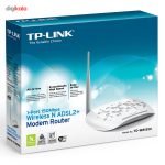 مودم روتر بی‌سیم تی پی-لینک سری +ADSL2 مدل TD-W8151N_V1