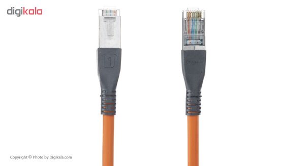 کابل شبکه CAT6 نگزنس تست فلوک مدل lszh طول0.5 متر