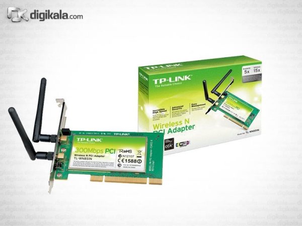 کارت شبکه بی‌سیم 300Mbps تی پی-لینک TL-WN851ND