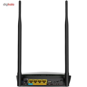 مودم روتر ADSL2 Plus بی‌سیم N300 تندا مدل DH301