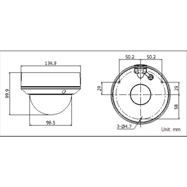 دوربین مداربسته تحت شبکه هایک ویژن مدل DS-2CD2712F-IS