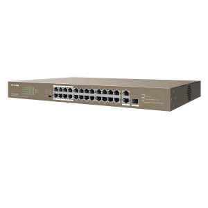 سوییچ 24 پورت آی پی کام مدل F1126P-24-250W