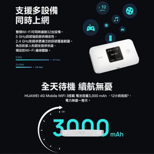 مودم 4.5G/TD-LTE هوآوی مدل E5785-320a LTE CAT7