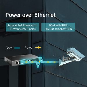 سوییچ 6 پورت تی پی-لینک مدل TL-SF1006P
