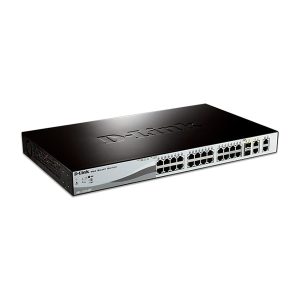سوئیچ 28 پورت PoE دی-لینک مدل DES-1210-28P