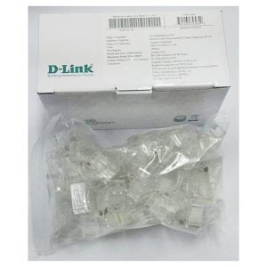 سوکت شبکه CAT6 دی-لینک مدل NPG-C61MET502-100 بسته 100 عددی