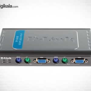 سوییچ KVM دی-لینک مدل DKVM-4K برای 4 عدد کامپیوتر