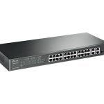 سویچ 28 پورت گیگابیتی تی پی-لینک مدل T1500-28PCT_V2