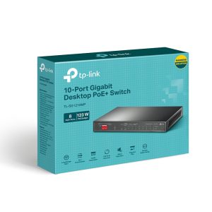 سوییچ 10 پورت POE تی پی لینک مدل TL-SG1210MP