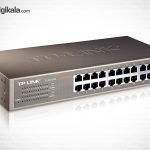 سوییچ 24 پورت گیگابیتی و دسکتاپ/رکمونت تی پی-لینک مدل TL-SG1024D_V2
