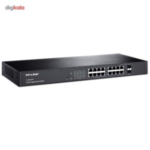 تی پی لینک سوییچ 16 پورت مدیریتی وب اسمارت مدل TL-SG2216WEB_V1