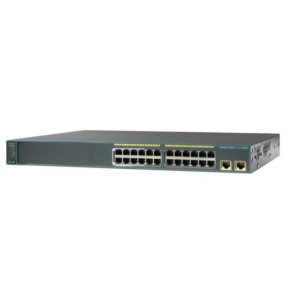 سوییچ  24 پورت سیسکو مدل WS-C2960-24LT-L 8POE