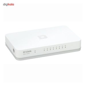 سوییچ 8 پورت گیگابیتی و دسکتاپ دی-لینک مدل DGS-1008A