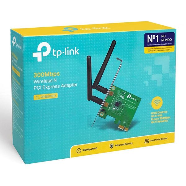 کارت شبکه بی‌سیم 300Mbps تی پی-لینک TL-WN881ND