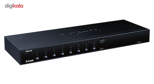 سوییچ 8 پورت KVM دی-لینک مدل KVM-440