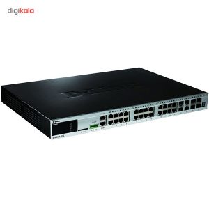 سوییچ گیگابیتی 28 پورت دی-لینک سری اکستاک مدل DGS-3620-28TC