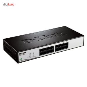 سوییچ 16 پورت غیر مدیریتی و دسکتاپ دی-لینک مدل DES-1016D