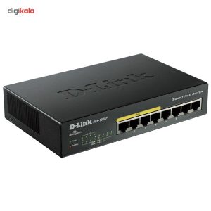 سوییچ 8 پورت گیگابیتی و غیر مدیریتی دی-لینک مدل DGS-1008P
