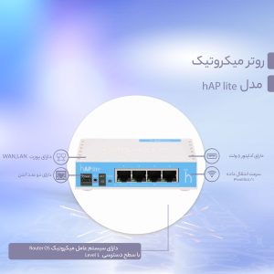 روتر میکروتیک مدل hAP lite