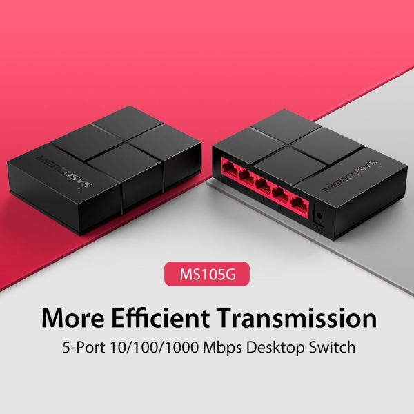 سوئیچ 5 پورت مرکوسیس مدل MS105G