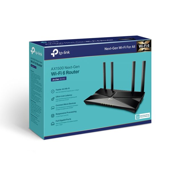 روتر بی سیم تی پی-لینک مدل Archer ax10 Wi-Fi 6