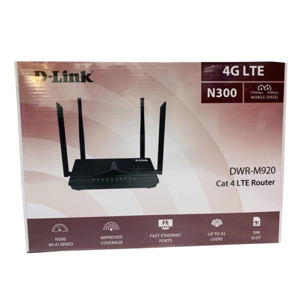 مودم 3G/4G دی-لینک مدل M920