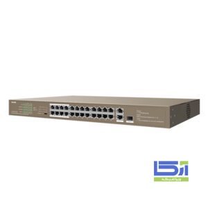 سوییچ ۲۴ پورت تندا مدل TEF1126P-24-250W