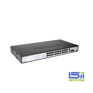 سوییچ 28 پورت POE نتربیت مدل NGS-F1028P-A